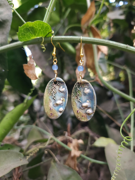 Duck Pond Earrings