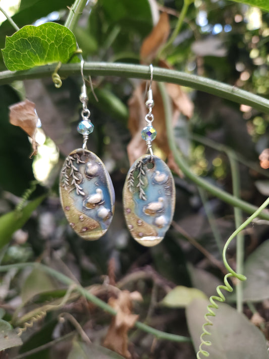 Duck Pond Earrings