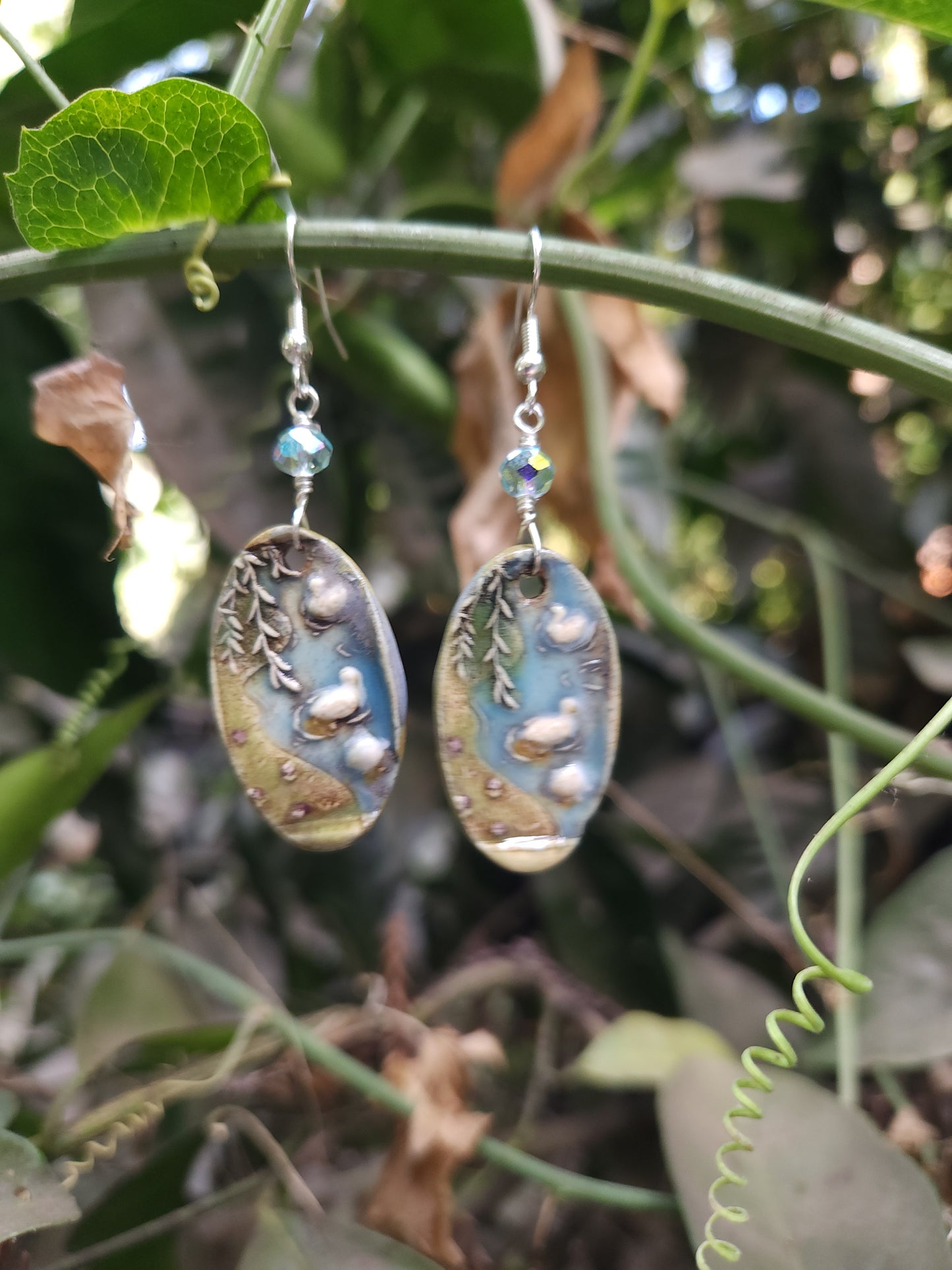 Duck Pond Earrings