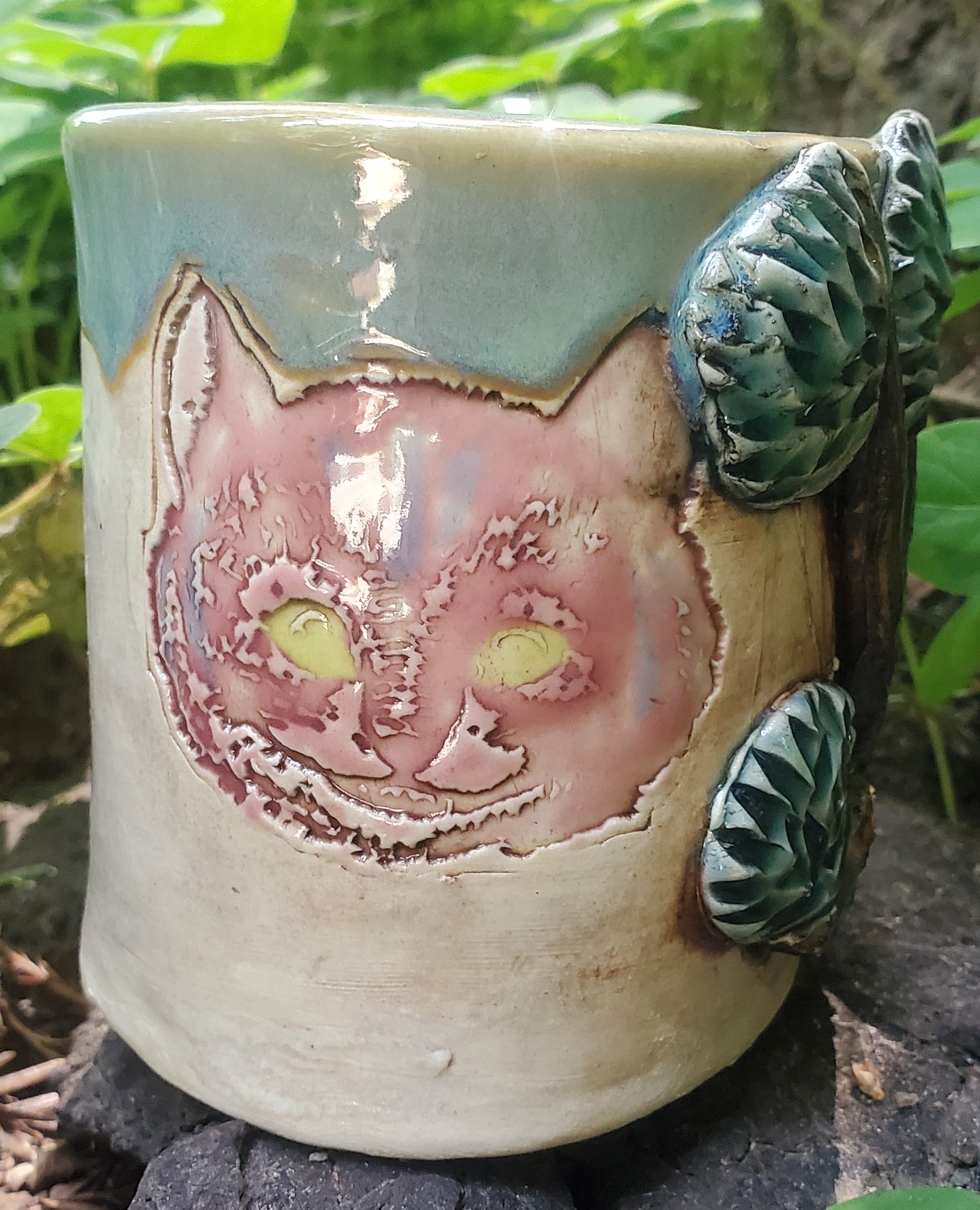 Cheshire Cat Candle