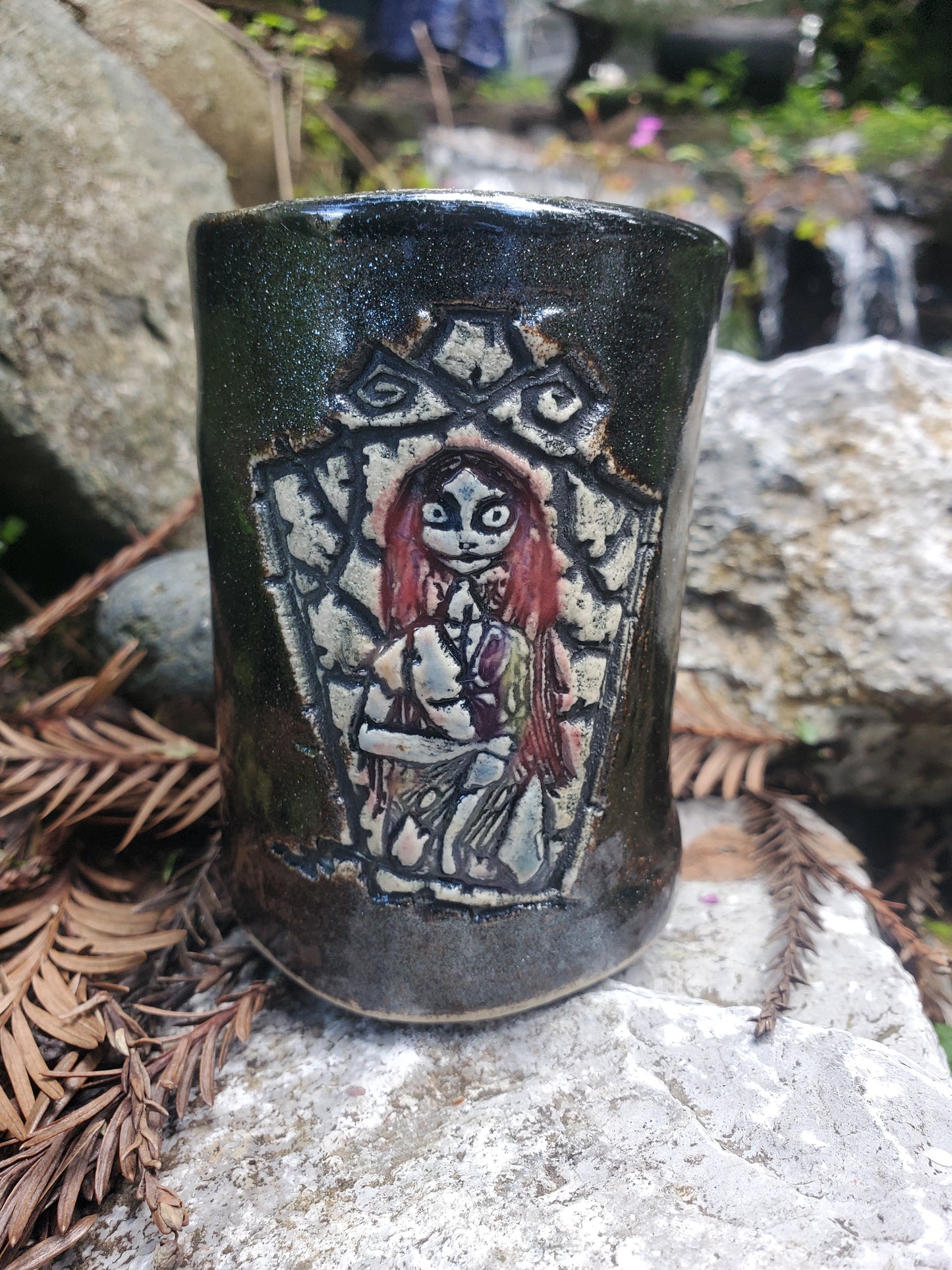 Jack and Sally Candle